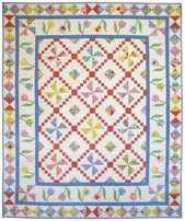 Tulips and Windmills quilt pic